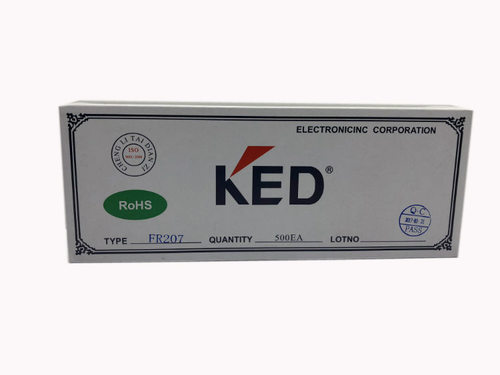 厂家直销 直插FR207 DO-15  快恢复二极管 质量保证