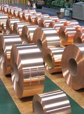 供应C17200铍铜板铍铜带QBe2铍铜合金板料铍铜片 0.1 0.3 0.5mm