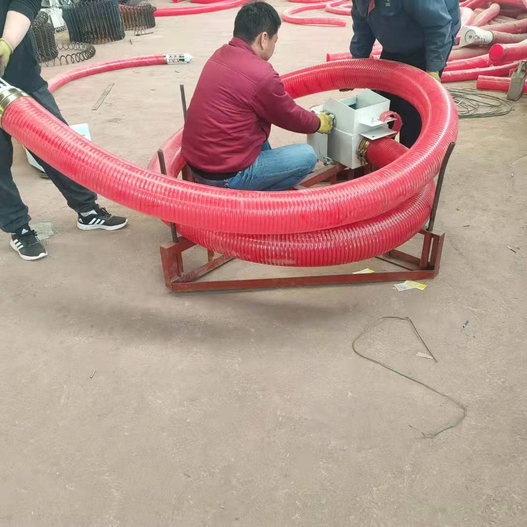 软管双头螺旋输送机玉米小麦