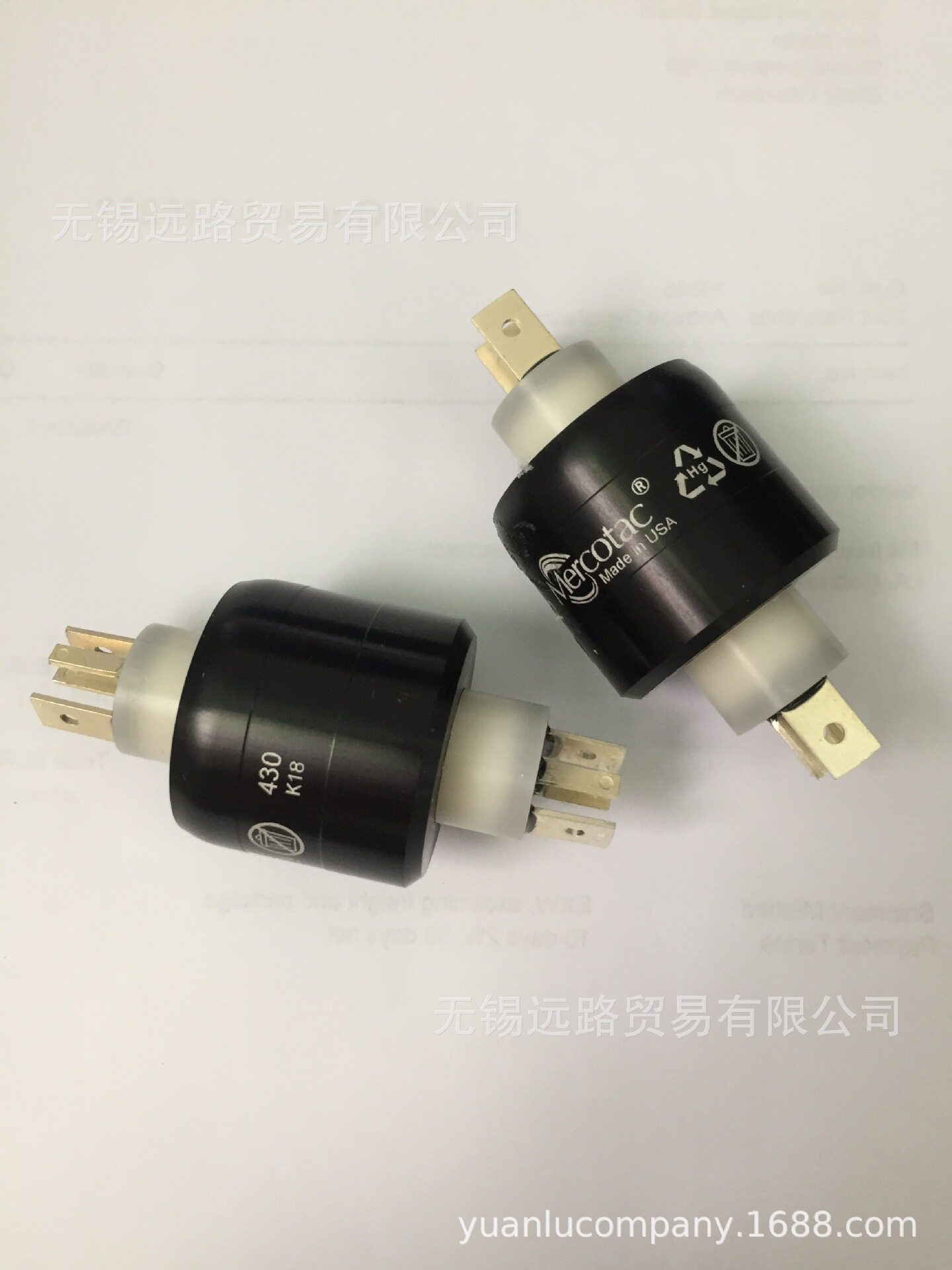 美国MERCOTAC水银滑环1250-SXS全新原装正品期货