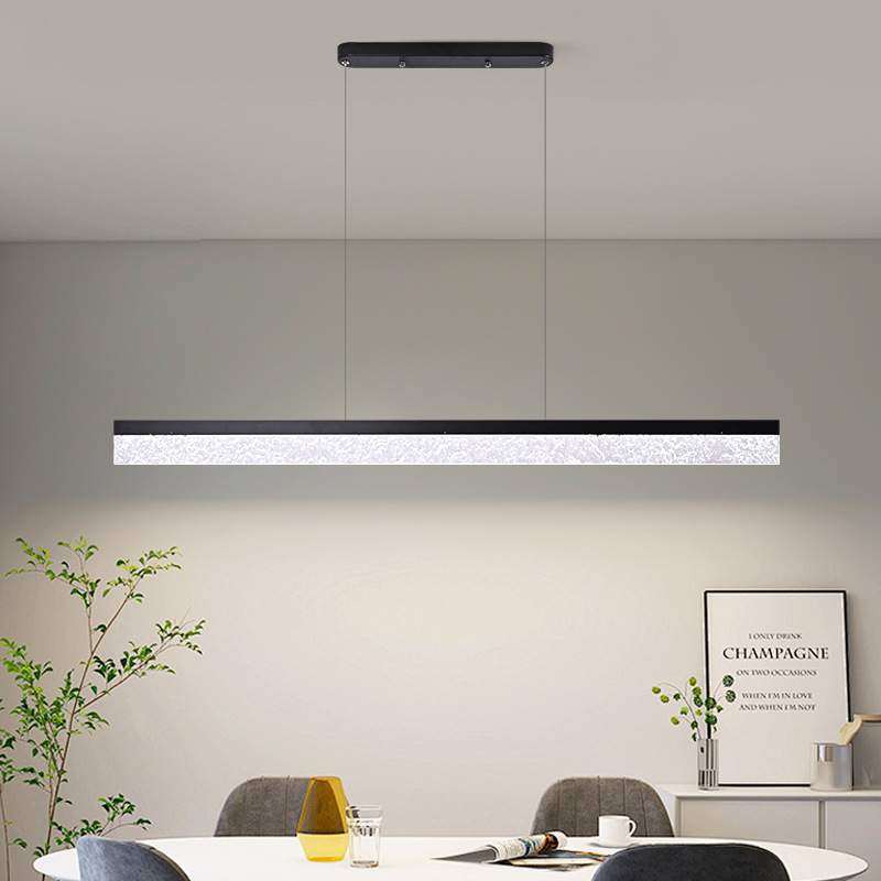 现代简约高级感水波纹护眼主灯茶室餐桌上方一字长条餐厅长条吊灯,生活电器,缝纫机配件,淘宝优惠券,粉丝福利购,淘宝优惠卷