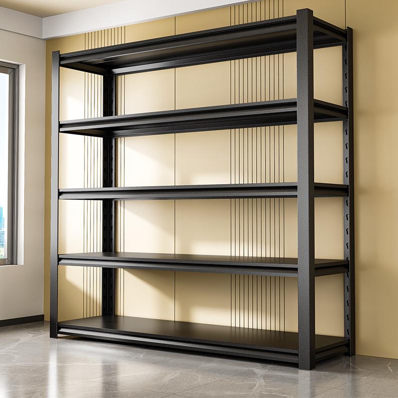 家用置物架货架阳台多层储物架钢制储藏间厨房收纳架快递杂物架子