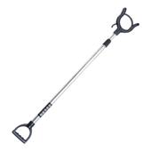 安保不锈钢防暴钢叉校园安防保安抓捕器材伸缩脚叉脖叉