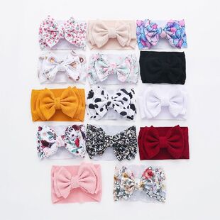 Nylon Newborn Headbands Hair Bows Elastics Soft Bands