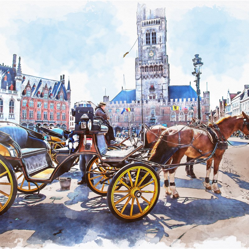 500pcs Jigsaw Puzzles Decompression Monument Valley London B