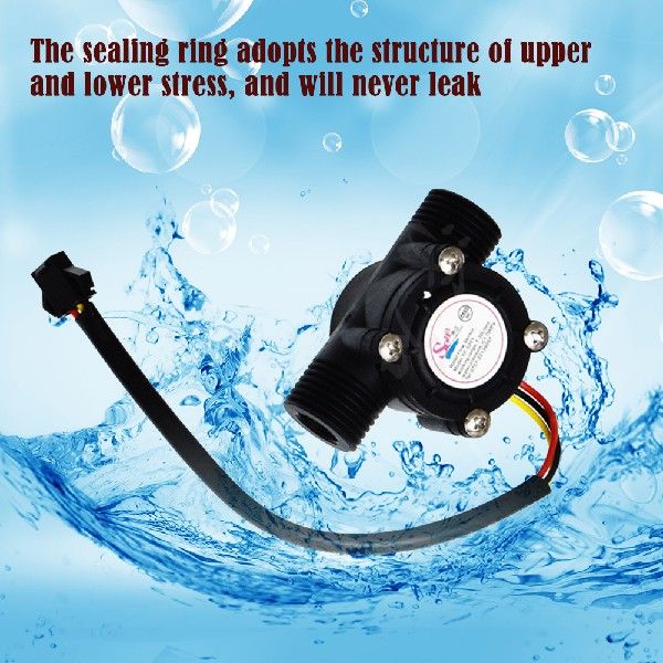 yf-s201 DC 5-18V Water Flow Sensor 1.75MPa Water Control