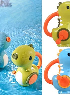 Dinosraura Animals Wte Sprinkler Play in ater PrescJVYhool K