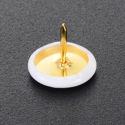50pcs White Push Pins Thumb Thumbtack Tacks Board Pins for O