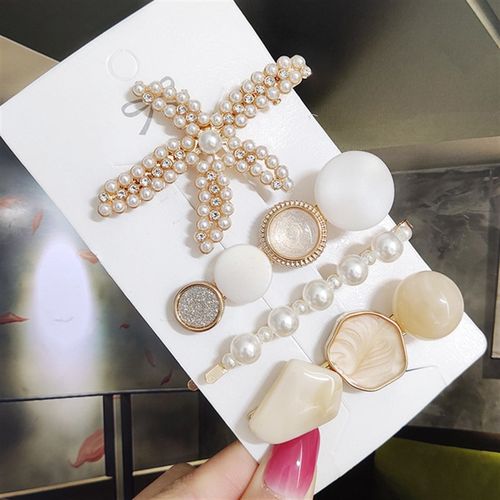 l Hairpins Set Geometric Hair Accessories Hairgrip Bath Clip