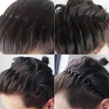 simple heart headband mens hairband headband movement wave