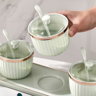 Condiment Container Seasoning Jars Multifunctional Spice