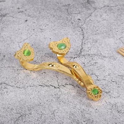 Ruyi ornament alloy jade home auspicious ornaments如意摆件