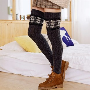 Winter warm leg warmer for women Over k long leg socks
