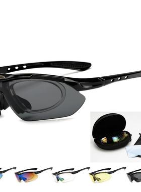眼镜骑行偏光户外运动镜近视太阳男女自行车墨镜山地装备可跑步车