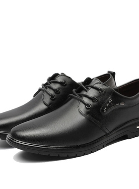 Mens Casual Shoes New Genuine Leather Lace Up Luxury Loafers