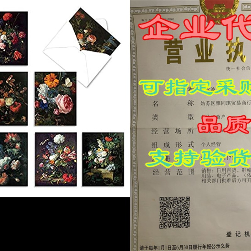 The Best Card Company - Box of 10 Blank Note Cards (4 x 5