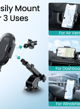 Sucker Car Phone Holder Mount Stand GPS Telefon Mobile Cell