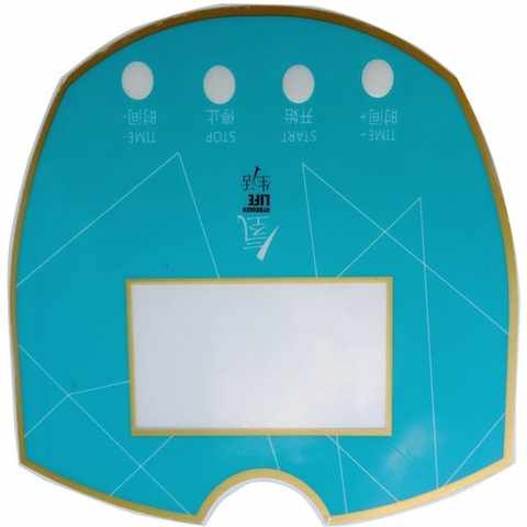 适配面板pet标牌pvc面贴pc仪器仪表按键贴铭牌磨砂不干胶薄膜开关