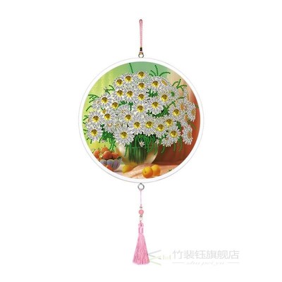 DIY 5D Diamond Painting Special Shape Plant Flower Pendant