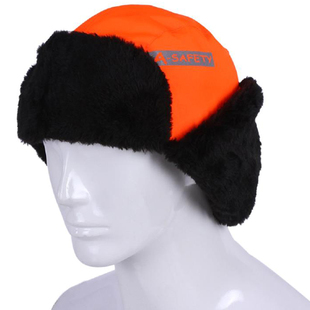 Hat Winter Men Reflective Visibility Working High Safet Warm