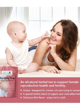 2 Packs Fertility Tea For Woman Pregnancy Promotion Get Baby
