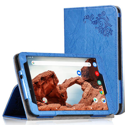 适用VANKYO MatrixPad S8平板保护套vankyo S8皮套8英寸印花PU壳