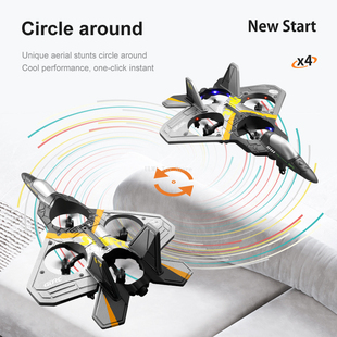 V17 RC Remote Control Airplane 2.4G Remote Control Fighter H