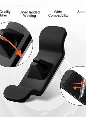 Cord Organizer Wrapper Clips Holder Wire Hider Cable Winder