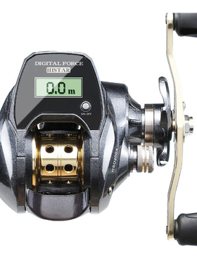 Display Digital Electronic Fishing Reel Water Depth Measurem