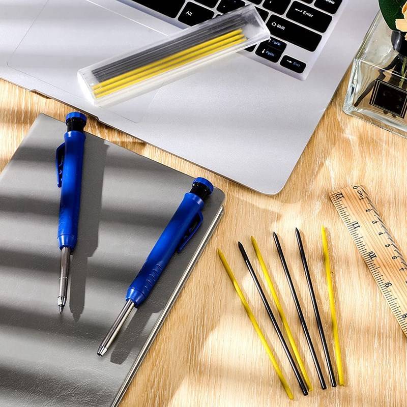 Solid Carpenter Pencil 2 Carpenter Pencils 24 Mechanical Pen