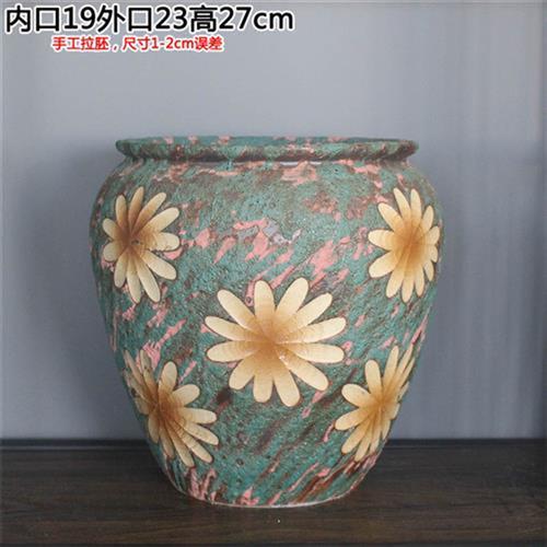 雕刻花盆景德镇细高老桩法师多肉透气绿植陶瓷罐大号群生植物盆栽