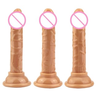 Unisex Suction Cup Penis Dildo Vagina Massage Anal Stimulati