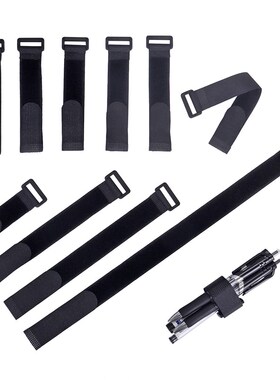 10PCS 25mm Width Nylon Reverse Buckle Strap Cable Ties Sewin