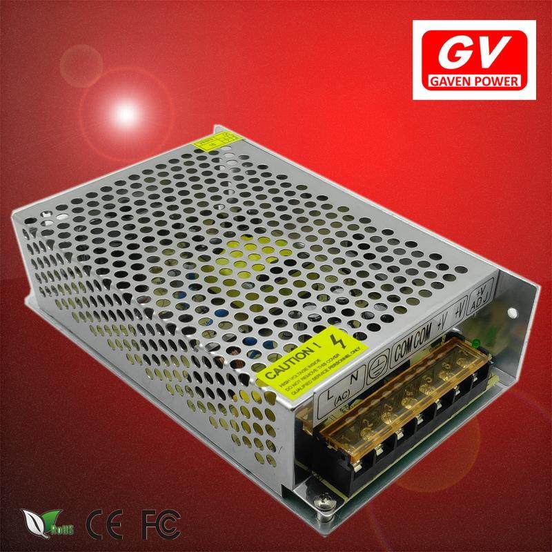 12v10a 120w开关电源 安防监控电源led灯带电源集中供电S-120-12(