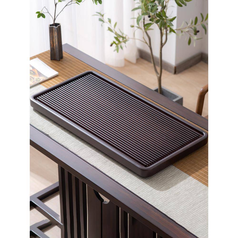 茶盘2024新型家用茶盘干泡制现代简单电木实木排水办公室茶桌茶海