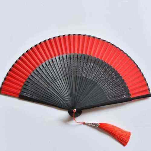 旗袍伞走秀扇扇子家用夏季古代女折叠学生日用潮流折扇子和风舞蹈
