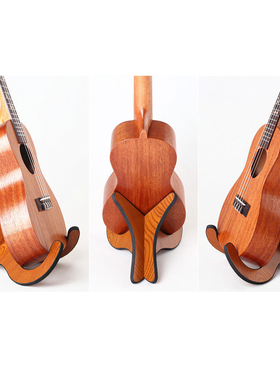 High Quality MDF Guitar Bass Stand Wooden Foldable Collapsib