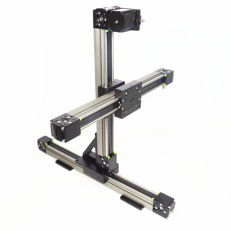45同步带滑台模组精密激光三轴xyz直线滑台高速运动皮带滑台模组