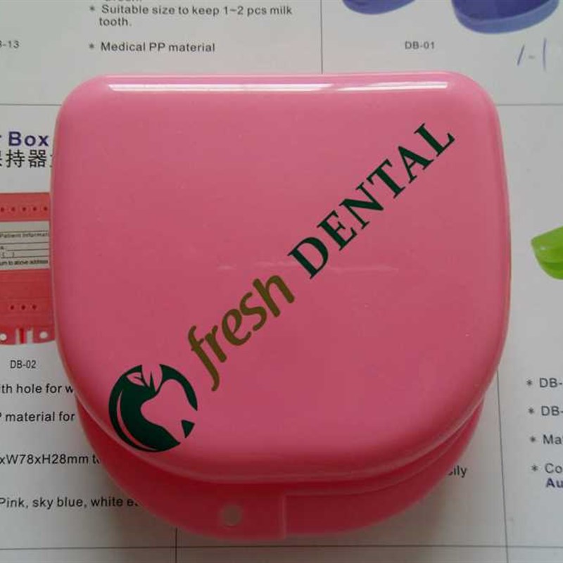 324PCS Dental dentures boxes retainer boxes can be put snori