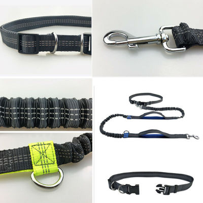 Pet Dog Leash Traction Rope Running Belt Reflective Elastic