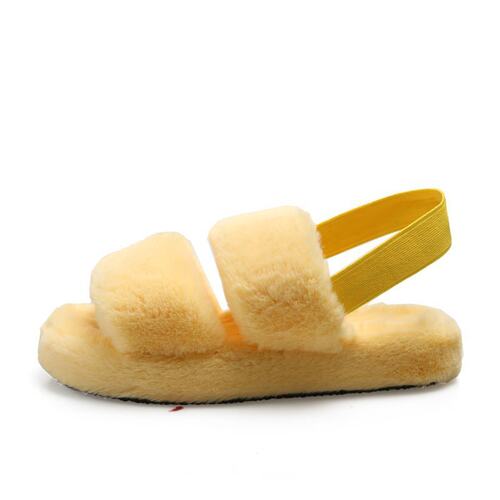 好货Autumn and winter womens shoes color heel strap soft pl