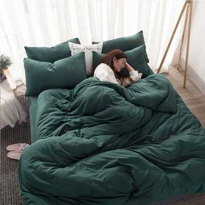 极速3/4pcs Nordic Style Comfortable High Quality Printing Fa