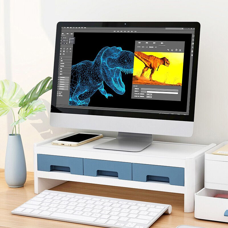 显示器架子电脑萤幕桌办公桌面收纳层架All屏幕托架