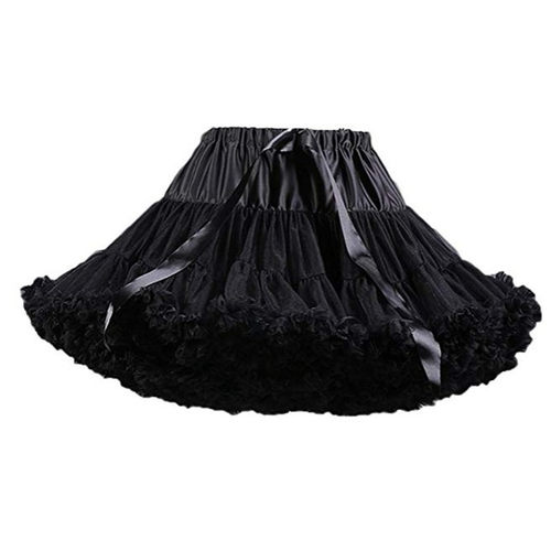极速nderskirt for Party White Blue Black Ballet Dance Skirt