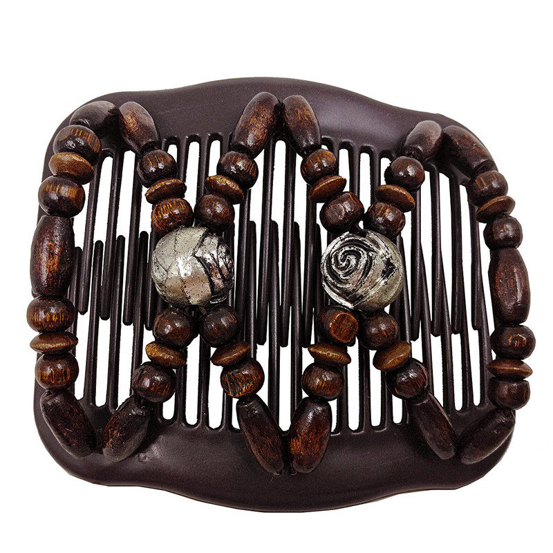 der Hair Clips Claw Comb-Stay Stretchy Headwear Hair Styling