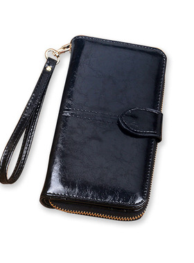 Pu Leather Women Wallets Women Purses Fashion Long Zipper Wo