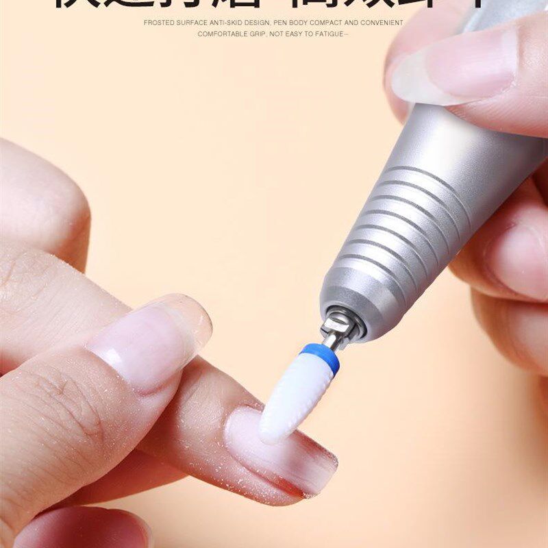 美甲店专用指甲打磨机可携式充电抛光卸甲修甲磨甲器101美甲打磨