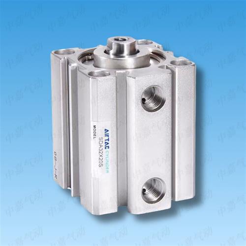 亚德客SDA20/SDA25*5X10X15X20X25X30X40X50X60X70X80SB薄型气缸