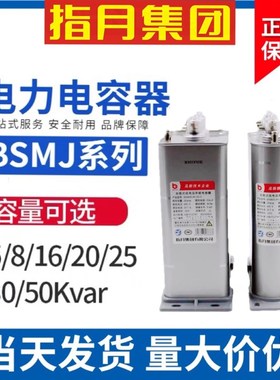 正品指月自愈式并联电力电容器BSMJ/BCMJ/BZMJ/BKMJ0.4/0.45-15-3
