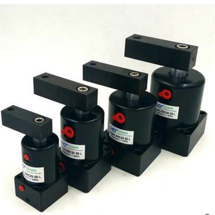 转角缸旋转45度180度夹紧转角下压气缸SRC-R-L-25/32/40/50/63X90